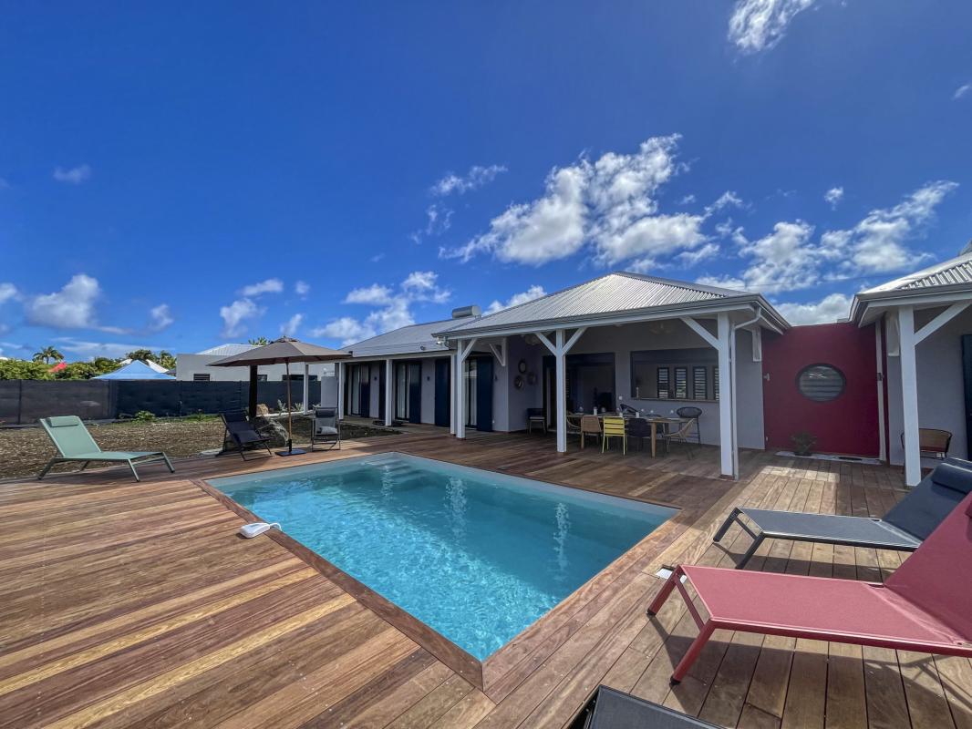 2.Location-villa-piscine-Saint-François-Guadeloupe_Vue ensemble